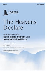The Heavens Declare SATB choral sheet music cover